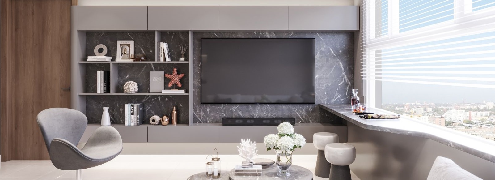 CĂN HỘ SUINRISE W2, 2 PHÒNG NGỦ  ẤN TƯỢNG